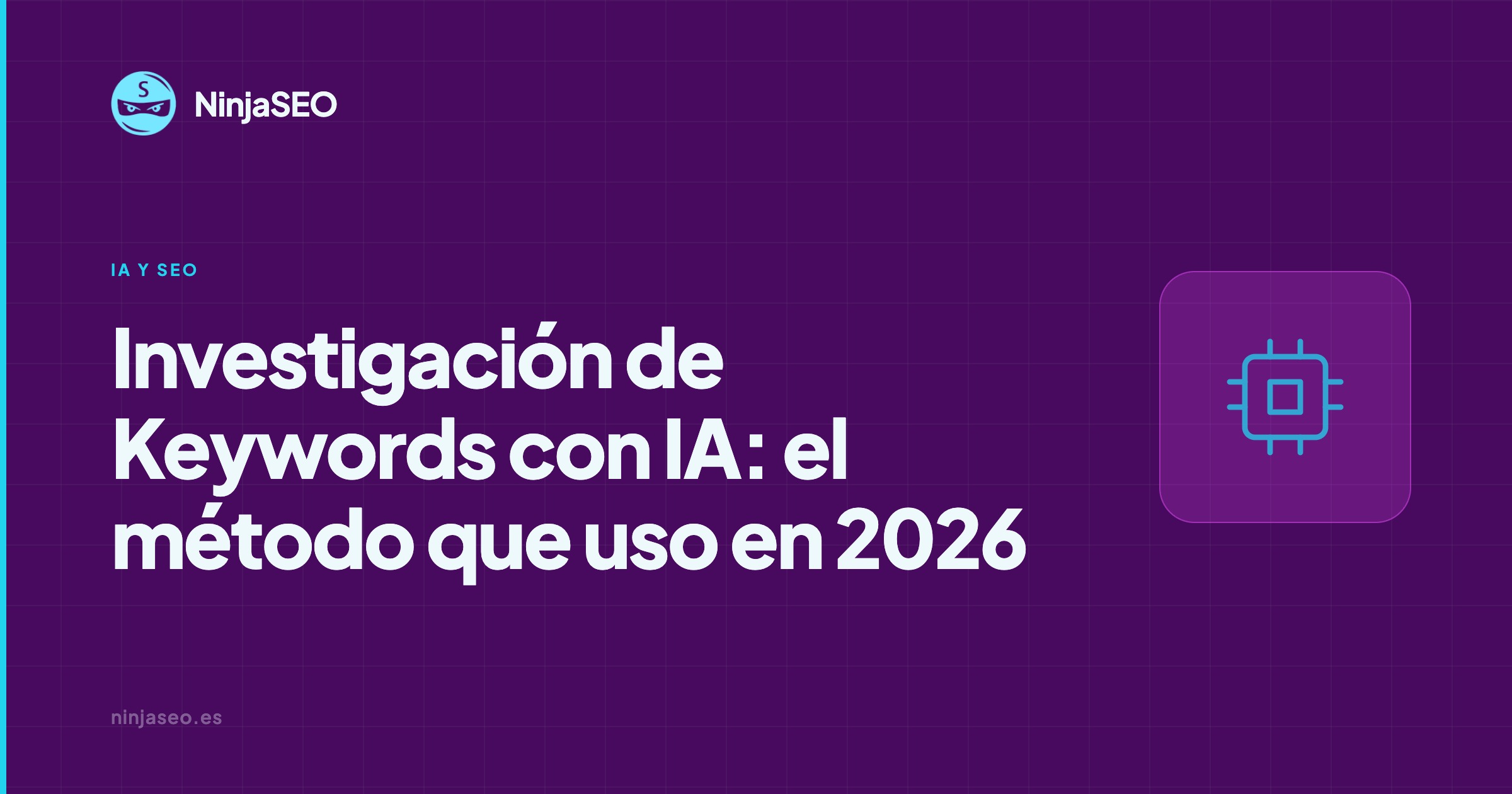 Investigación de keywords con inteligencia artificial: método paso a paso