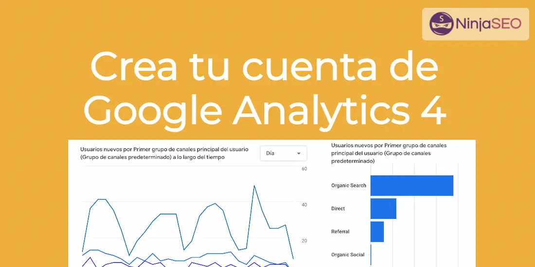 Crea tu cuenta de Google Analytics 4
