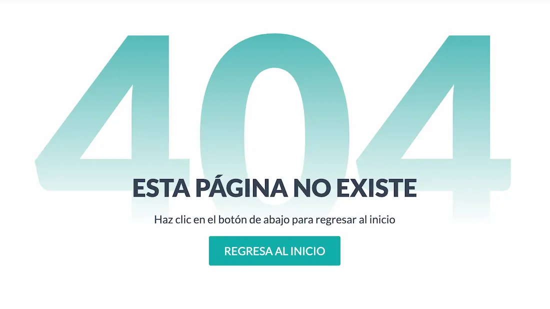 Error 404 en Diccionario SEO de NInjaSEO