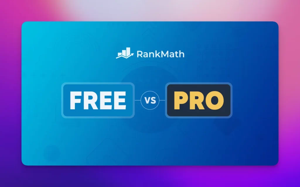 Rank Math Gratis vs Pro