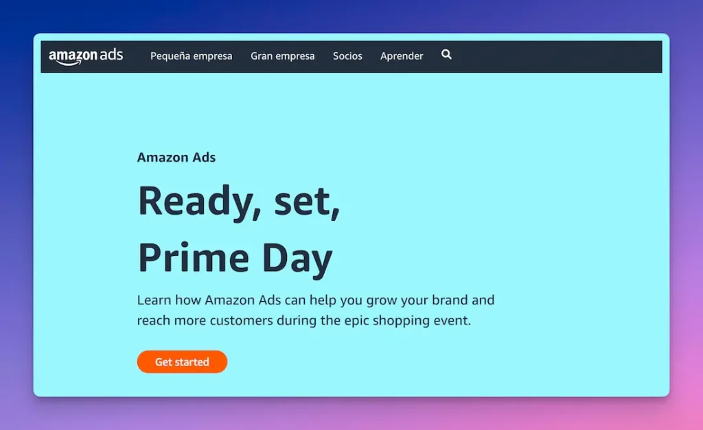 Amazon Advertising Publicidad de pago